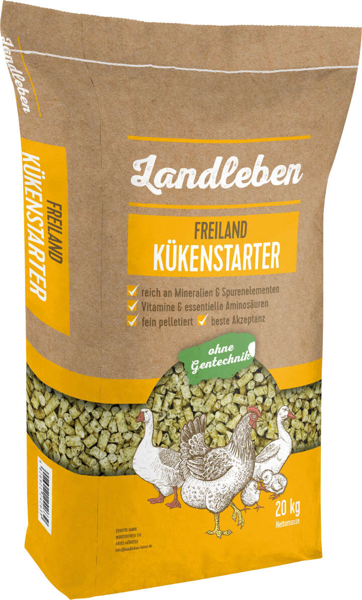 Landleben Freiland Kükenstarter